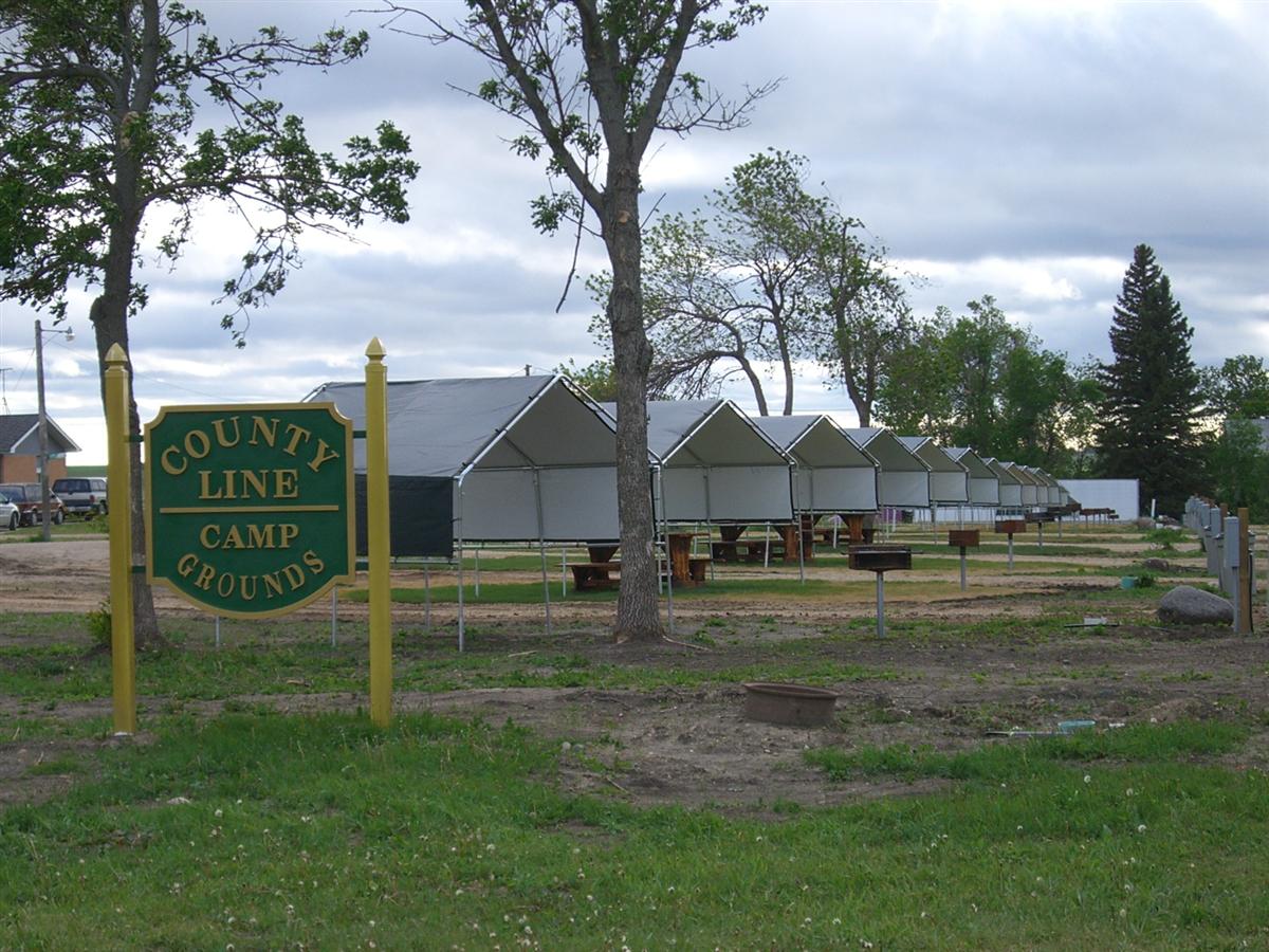 County Line Shade Coverings for Picnic Tables