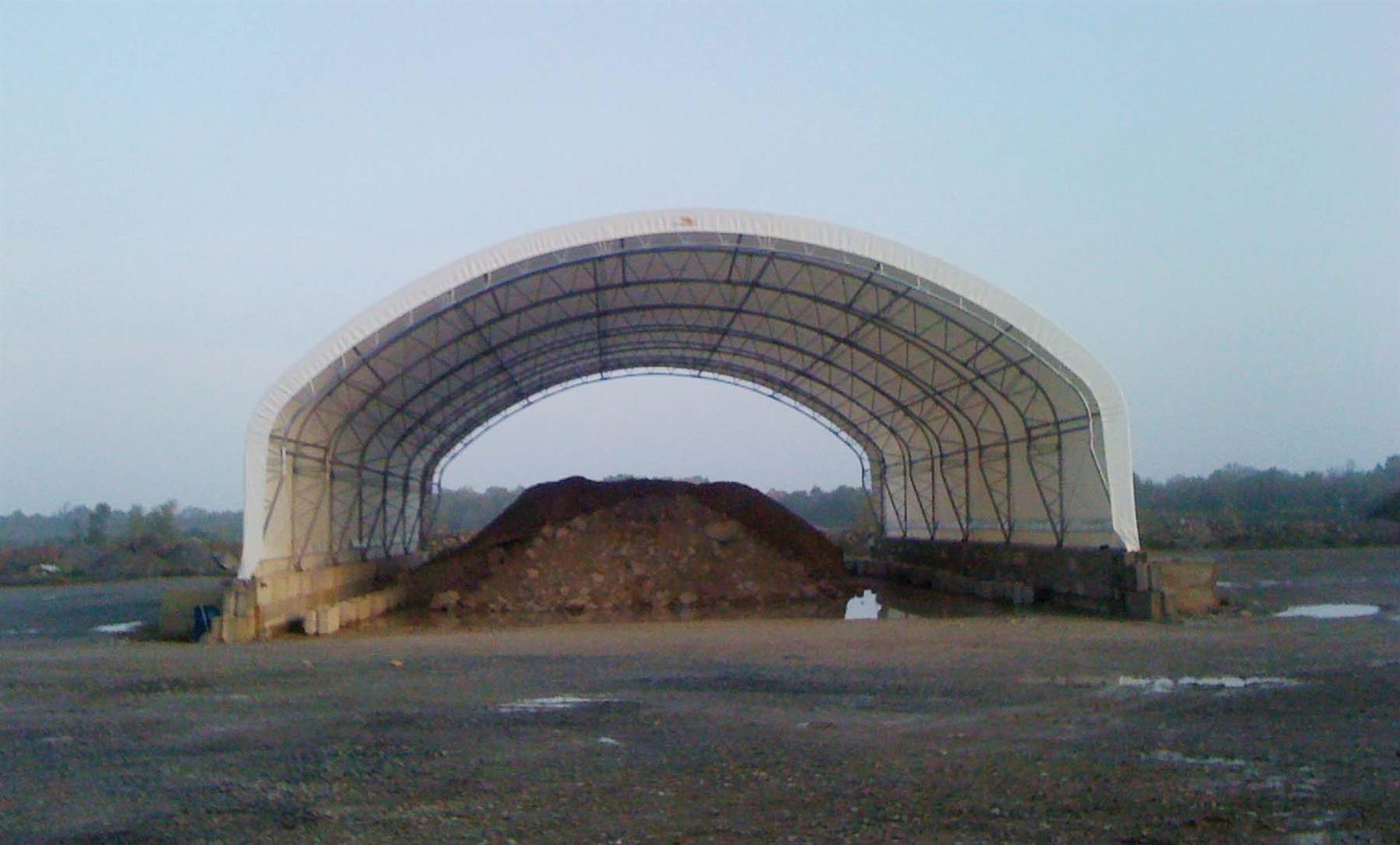 Cement Manufacturing and Storage Building