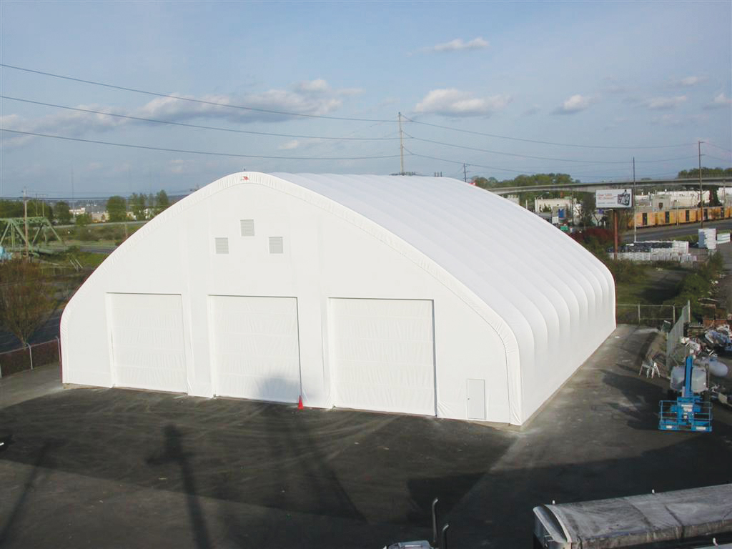 3 Door Fabric Structure