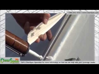 ClearSpan Tips: Installing Keder Cover Finish Edge