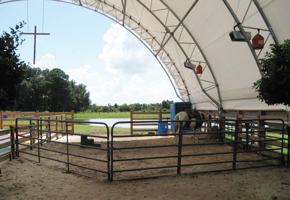 Small Horse Riding Arena