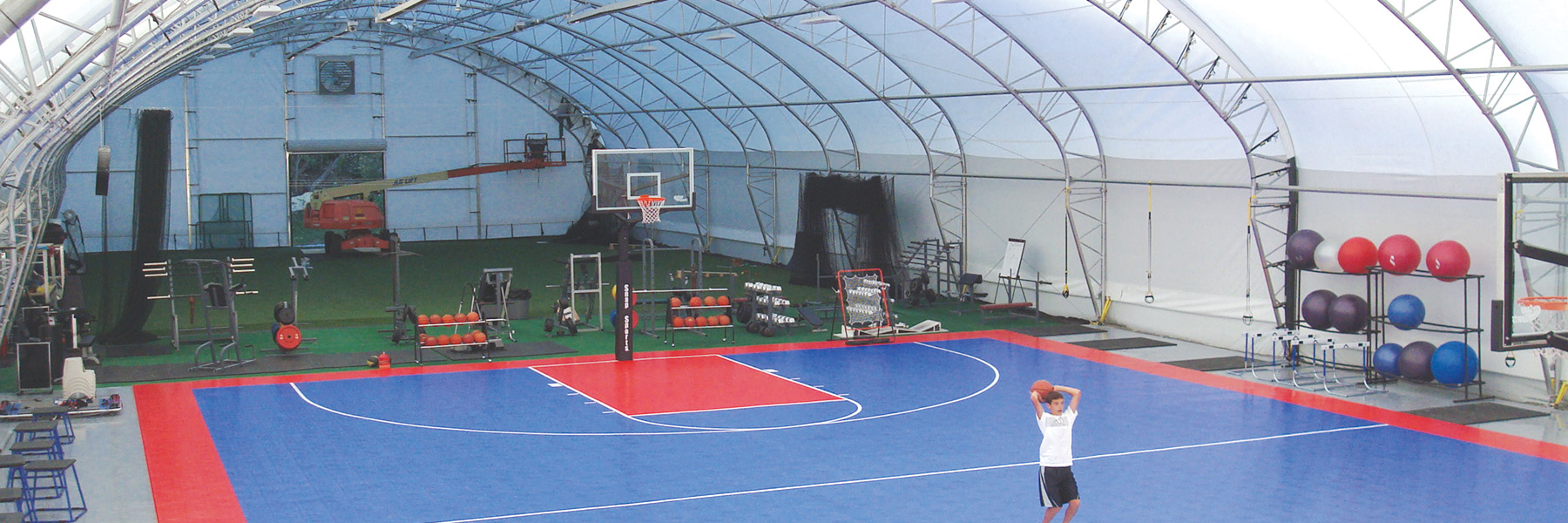 Training Facility in a fabric structure